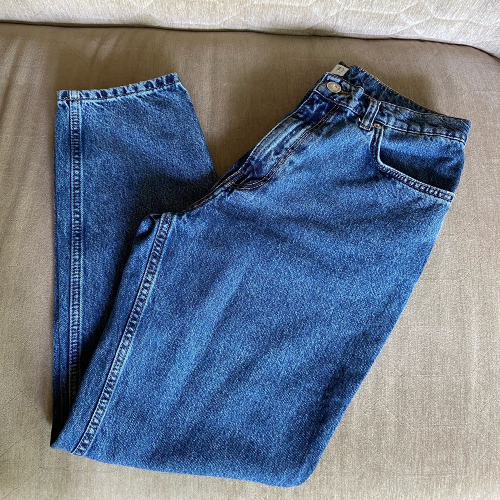 Mango High Waist Mom Jeans